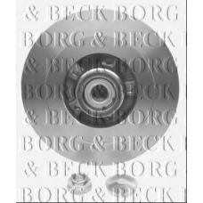 BWK1136 BORG & BECK Комплект подшипника ступицы колеса