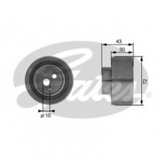 T41254 GATES Натяжной ролик, ремень грм
