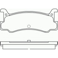 2000801 TEXTAR Комплект тормозных колодок, дисковый тормоз