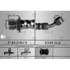 80023 Malo Тормозной шланг