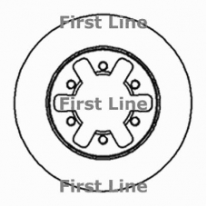 FBD528 FIRST LINE Тормозной диск