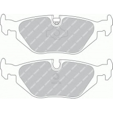 FDB850 FERODO Комплект тормозных колодок, дисковый тормоз
