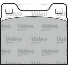 551603 VALEO Комплект тормозных колодок, дисковый тормоз