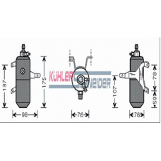 8904201 KUHLER SCHNEIDER Осушитель, кондиционер