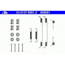 03.0137-9081.2 ATE Комплектующие, тормозная колодка