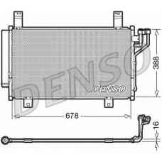 DCN44009 DENSO Конденсатор, кондиционер