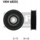 VKM 68001<br />SKF<br />Паразитный / ведущий ролик, поликлиновой реме...