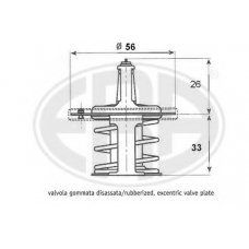 350280 ERA Термостат, охлаждающая жидкость