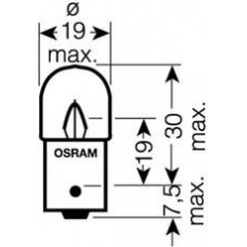 5637LTS-02B OSRAM Лампа накаливания, фонарь освещения номерного знак