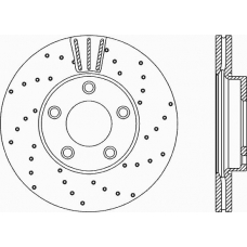 BDRS2142.25 OPEN PARTS Тормозной диск