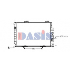 121970N AKS DASIS Радиатор, охлаждение двигателя