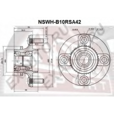 NSWH-B10RSA42 ASVA Ступица колеса