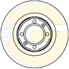 6017143 GIRLING Тормозной диск