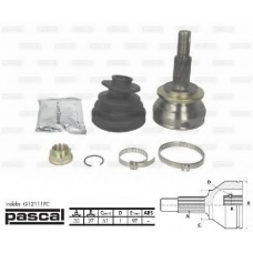 G12111PC PASCAL Шарнирный комплект, приводной вал