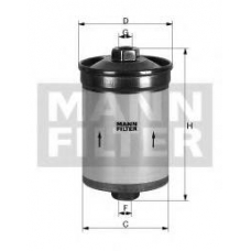 WK 618/4 MANN-FILTER Топливный фильтр