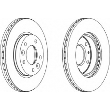 DDF1146-1 FERODO Тормозной диск