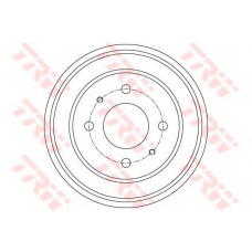 DB4409 TRW Тормозной барабан