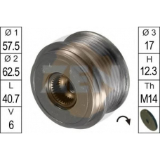 ZN5428 ERA Механизм свободного хода генератора