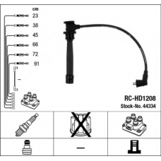 44334 NGK Комплект проводов зажигания