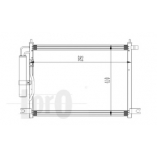 011-016-0002 LORO Конденсатор, кондиционер