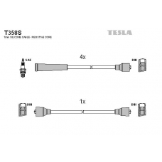 T358S TESLA Комплект проводов зажигания