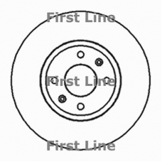 FBD1089 FIRST LINE Тормозной диск