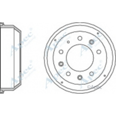 DRM9904 APEC Тормозной барабан