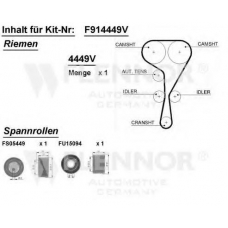 F904403V FLENNOR Комплект ремня грм