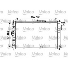 734761 VALEO Радиатор, охлаждение двигателя