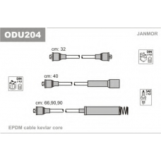 ODU204 JANMOR Комплект проводов зажигания