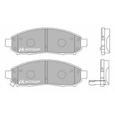 LVXL1222 MOTAQUIP Комплект тормозных колодок, дисковый тормоз
