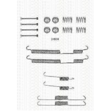 8105 102580 TRISCAN Комплектующие, тормозная колодка