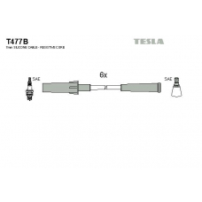 T477B TESLA Комплект проводов зажигания