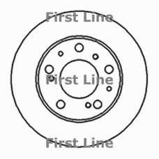 FBD168 FIRST LINE Тормозной диск