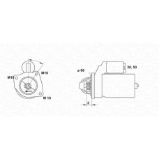 943253155010 MAGNETI MARELLI Стартер