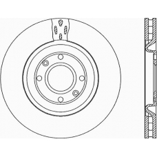 BDR1956.20 OPEN PARTS Тормозной диск