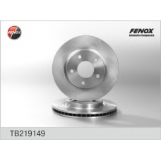 TB219149 FENOX Тормозной диск