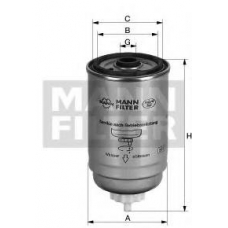 WK 842/22 MANN-FILTER Топливный фильтр