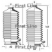 FSG3136 FIRST LINE Пыльник, рулевое управление