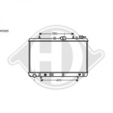 8112114 DIEDERICHS Радиатор, охлаждение двигателя
