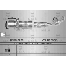 8964 Malo Тормозной шланг
