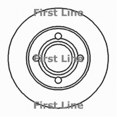 FBD464 FIRST LINE Тормозной диск