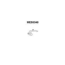 ME50340 VENEPORTE Труба выхлопного газа