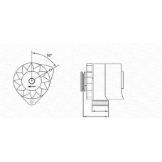 943356743010 MAGNETI MARELLI Генератор