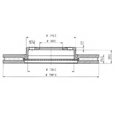 BDC4731 QUINTON HAZELL Тормозной диск