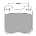 FBP-0718 FREMAX Комплект тормозных колодок, дисковый тормоз