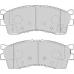 FD7108A NECTO Комплект тормозных колодок, дисковый тормоз