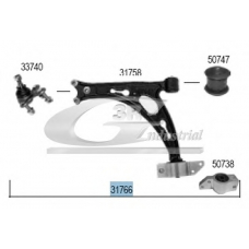 31766 3RG Рычаг независимой подвески колеса, подвеска колеса
