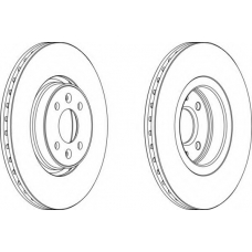 DDF1513-1 FERODO Тормозной диск