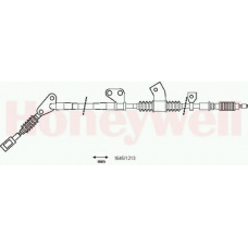 434350B BENDIX Трос, стояночная тормозная система